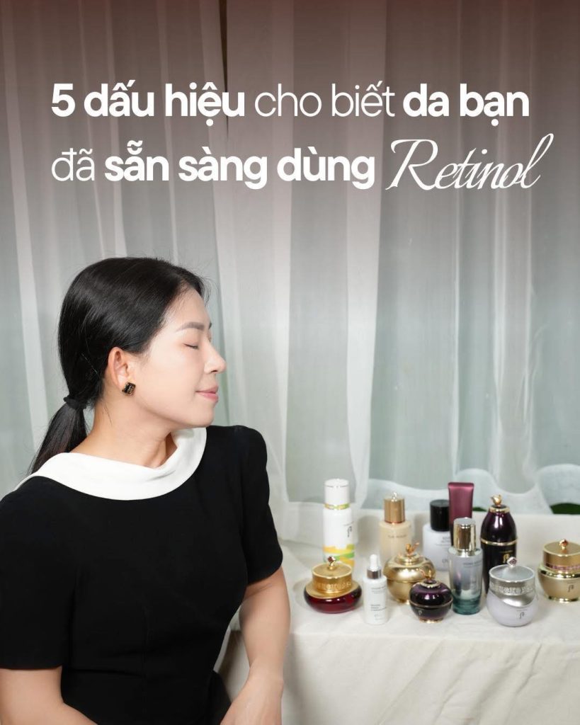 Dừng ngay dùng Retinol - KHI CHƯA biết 5 điều này.