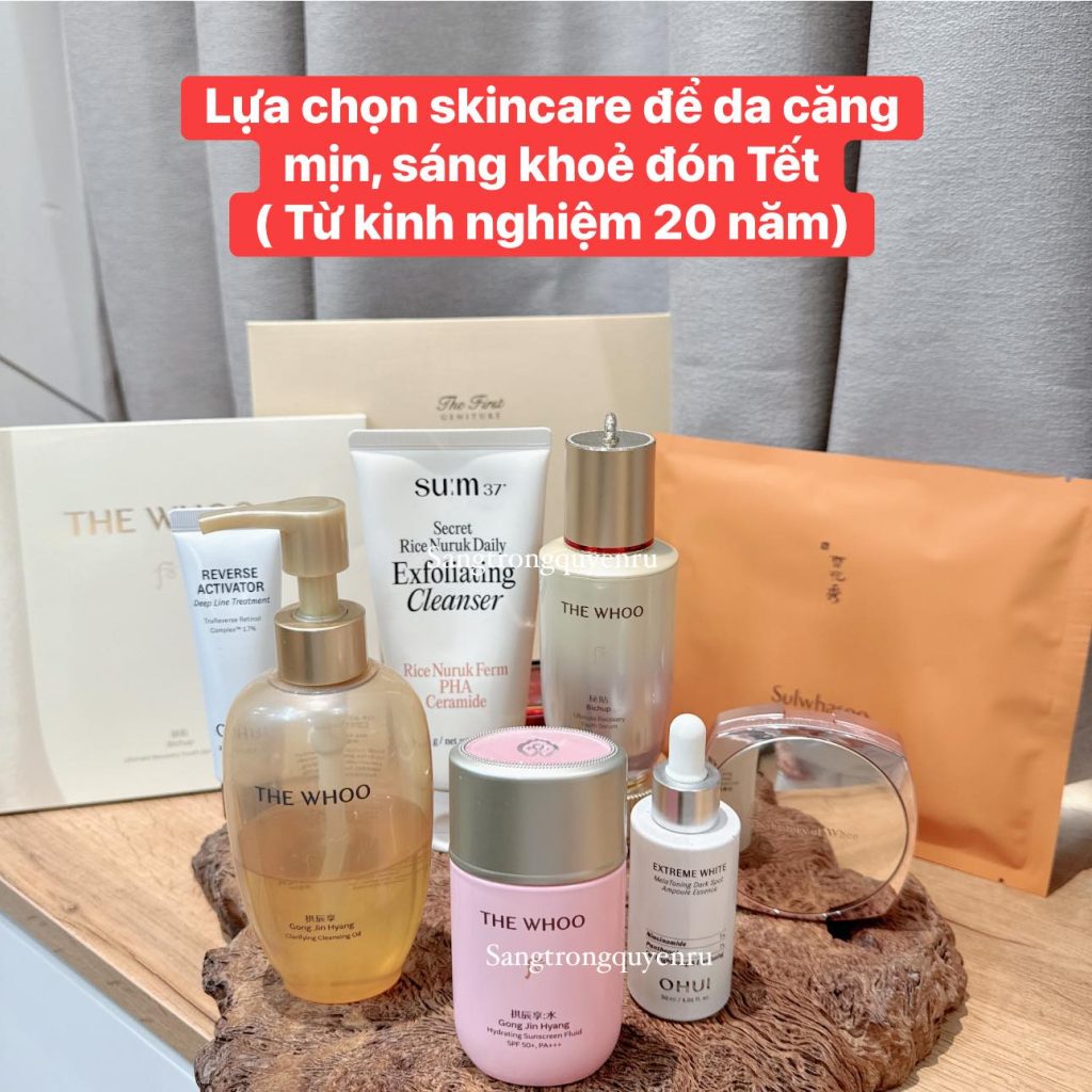 8 Món Skincare của các cô gái Hàn