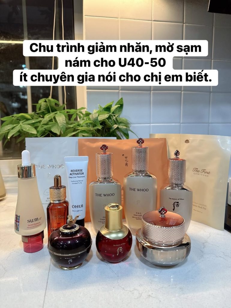 Phác Đồ Chống Lão Hóa Cho Phụ Nữ 40–50: Trẻ Lâu Bền Vững, Không “Bật Rồi Tắt”