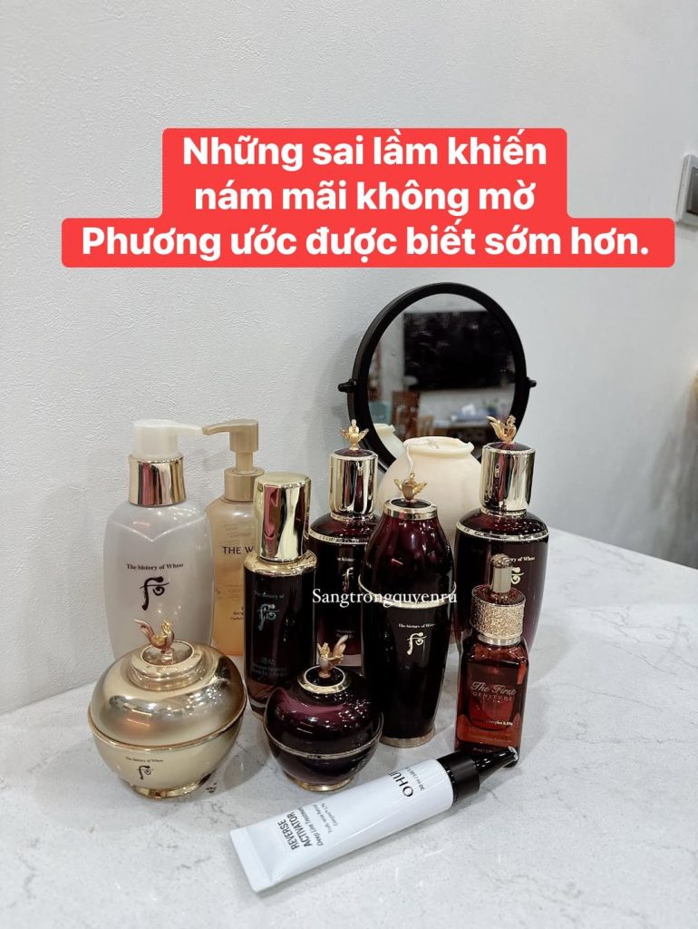 sét lão hoá Whoo hoàn lưu cao 