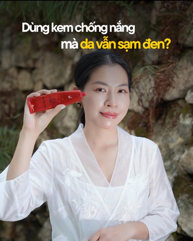 Tại sao dùng chống nắng da vẫn bị đen sạm?