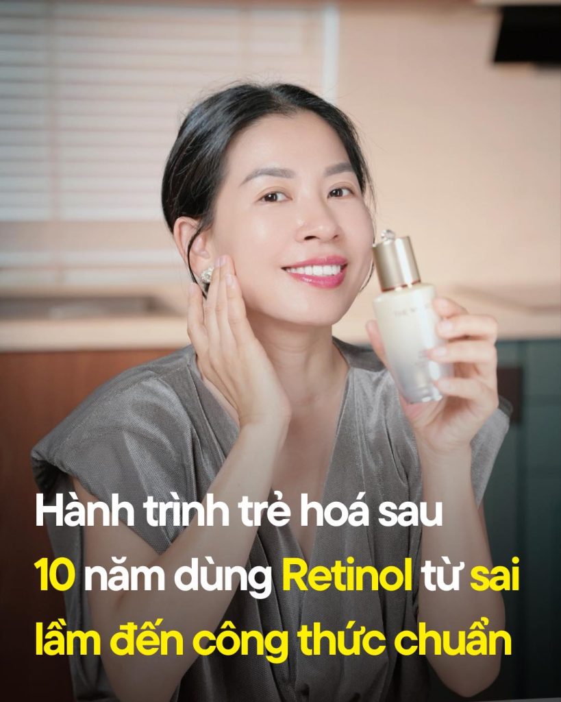 Trẻ hoá da nhờ retinol
